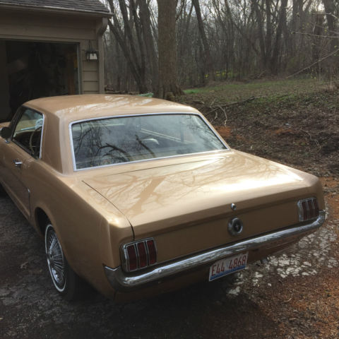 1965 Prairie Bronze Ford Mustang