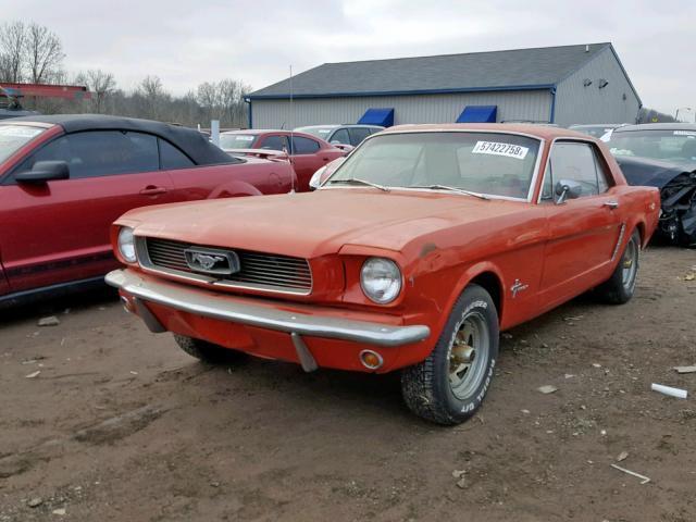 1965 Red Ford Mustang Coupe
