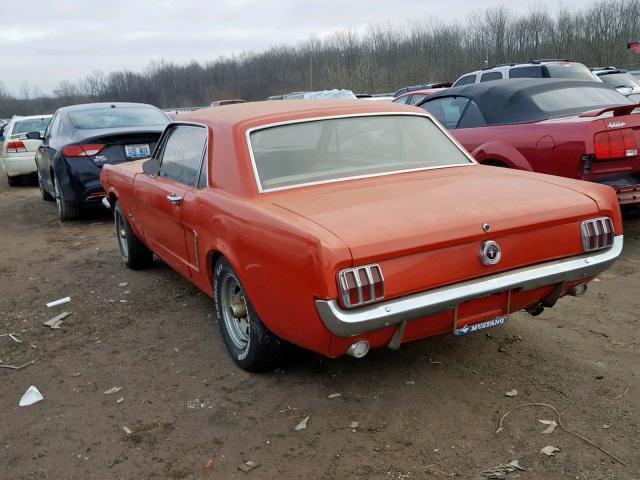 1965 Red Ford Mustang Coupe