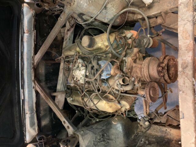 1965 Blue Ford Mustang Sedan