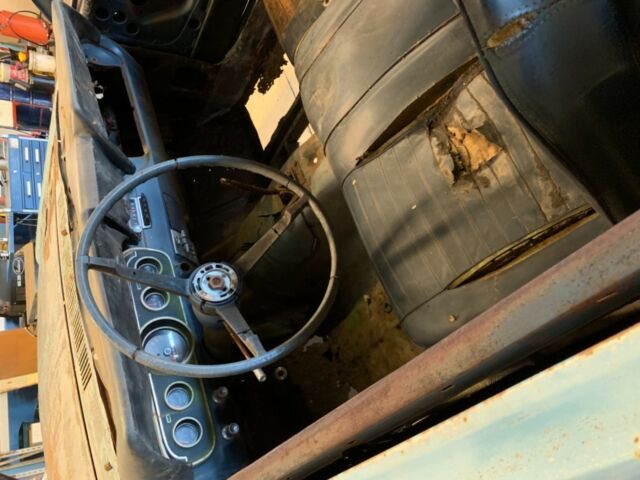 1965 Blue Ford Mustang Sedan