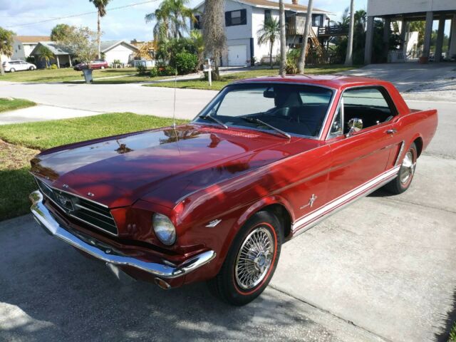 1965 Red Ford Mustang Coupe