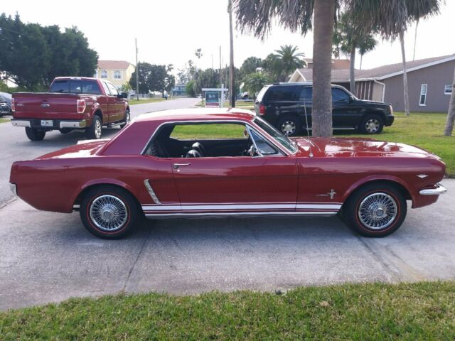 1965 Red Ford Mustang Coupe