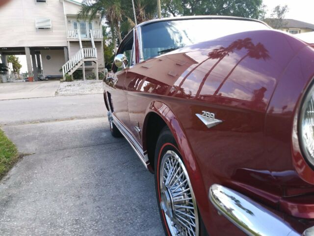 1965 Red Ford Mustang Coupe