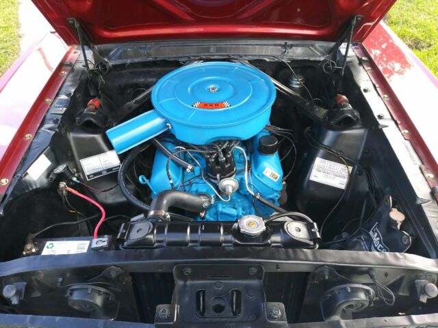 1965 Red Ford Mustang Coupe