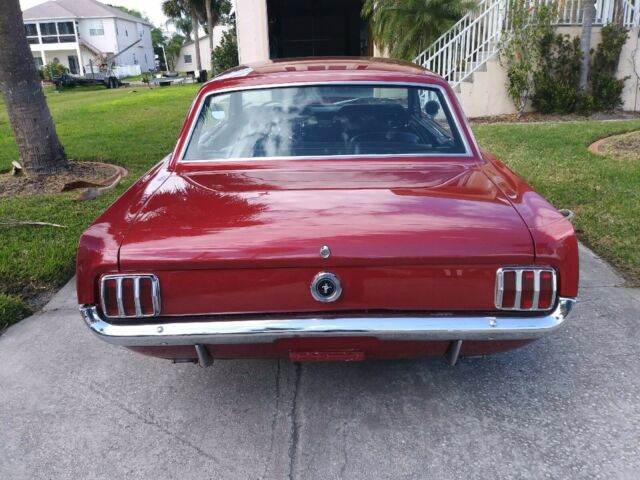 1965 Red Ford Mustang Coupe