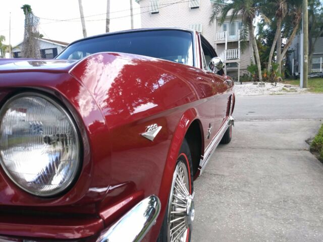 1965 Red Ford Mustang Coupe