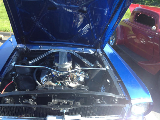 1965 Blue Ford Mustang Coupe