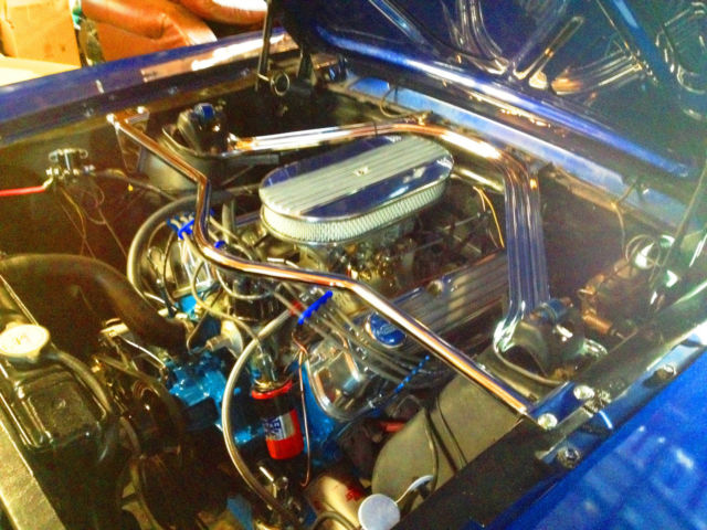 1965 Blue Ford Mustang Coupe