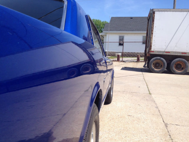 1965 Blue Ford Mustang Coupe