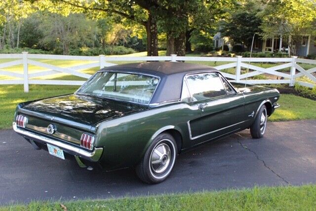 1965 Green Ford Mustang Coupe