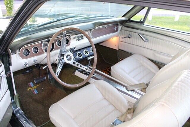 1965 Green Ford Mustang Coupe