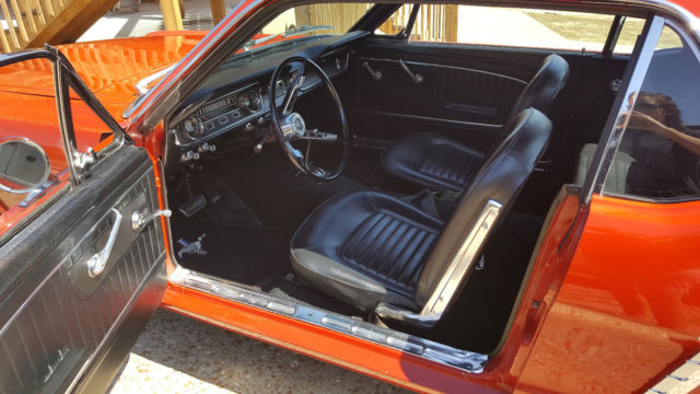 1965 Red Ford Mustang Coupe