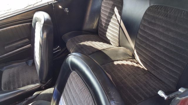 1965 Anquite Burgundy Ford Mustang