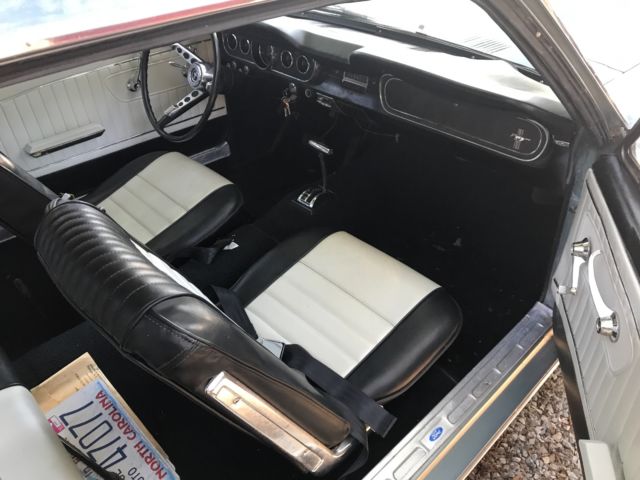 1965 Blue Ford Mustang Coupe