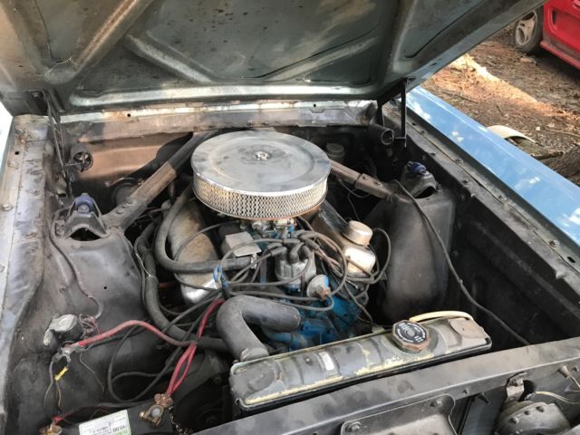 1965 Blue Ford Mustang Coupe