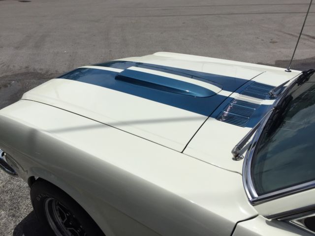 1965 Wimbledon White / Guardsman Blue Ford Mustang Fastback