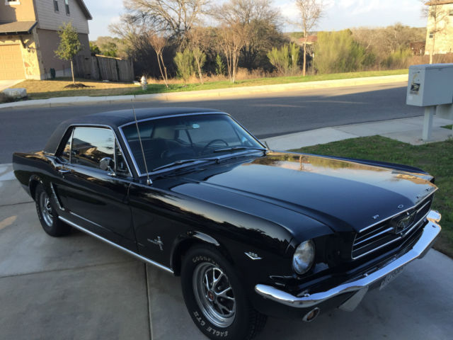 1965 Black Ford Mustang U/K