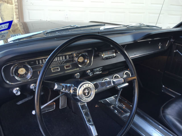 1965 Black Ford Mustang U/K