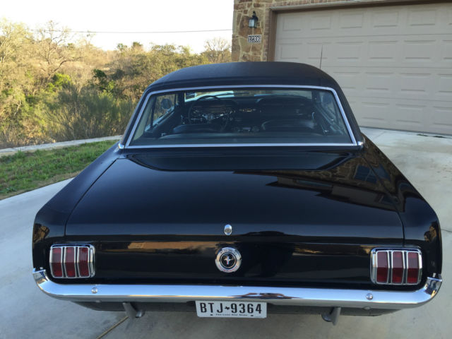 1965 Black Ford Mustang U/K