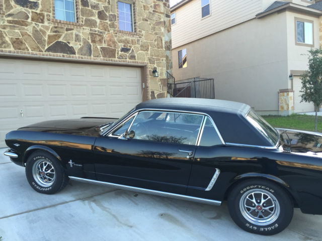 1965 Black Ford Mustang U/K