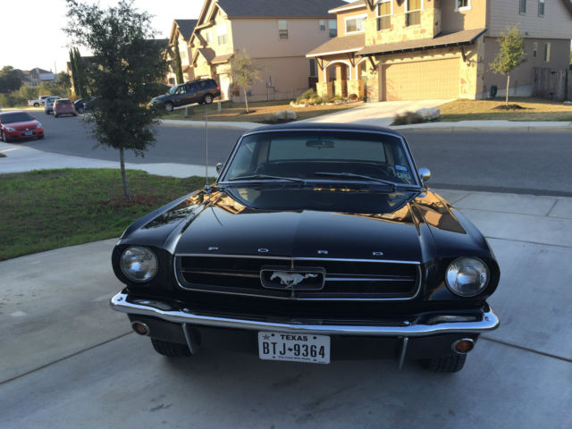 1965 Black Ford Mustang U/K