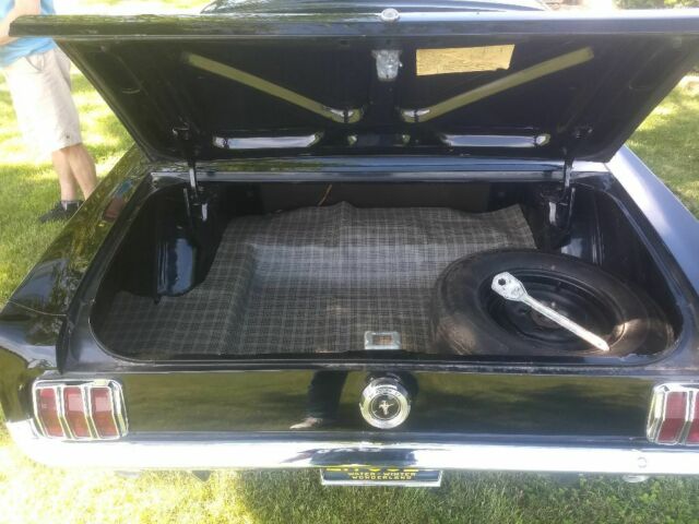 1965 Royal Black Ford Mustang Coupe