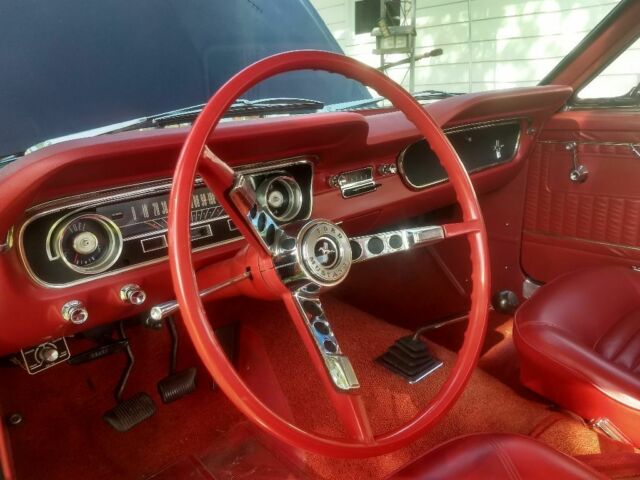 1965 Royal Black Ford Mustang Coupe