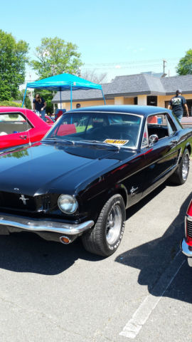 1965 Black Ford Mustang U/K