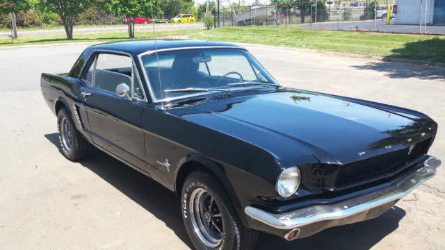 1965 Black Ford Mustang U/K