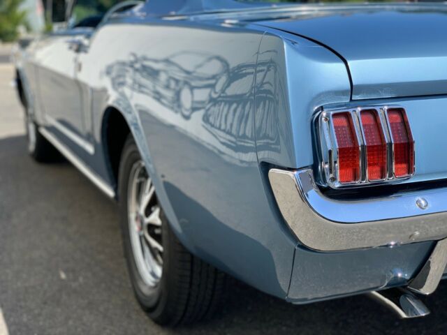 1965 Blue Ford Mustang Convertible