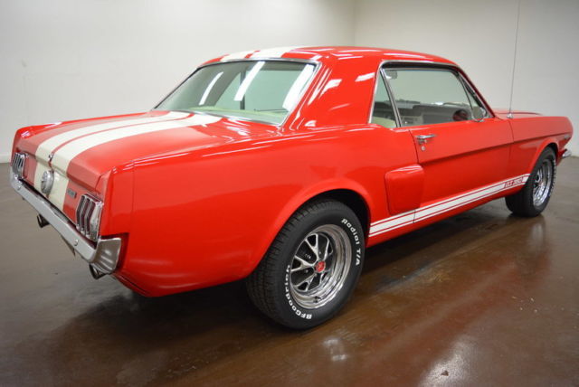 1965 Red Ford Mustang Coupe