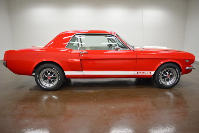 1965 Red Ford Mustang Coupe