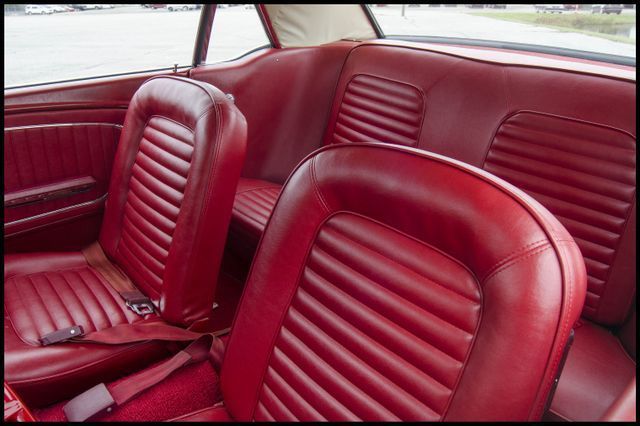 1965 White Ford Mustang --