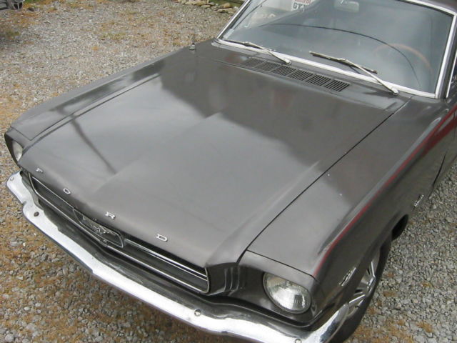 1965 Gray Ford Mustang Coupe