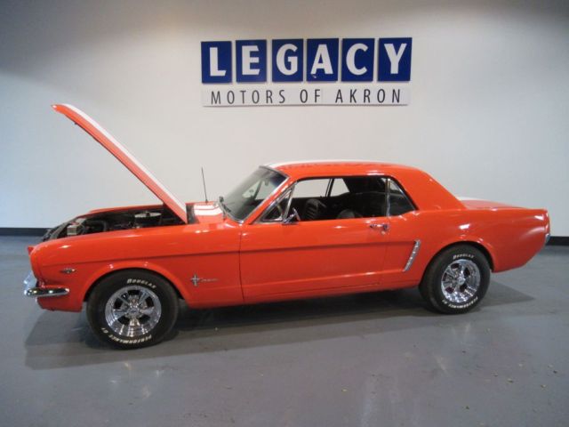 1965 Red Ford Mustang --