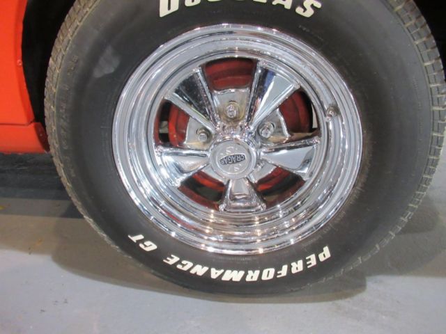 1965 Red Ford Mustang --