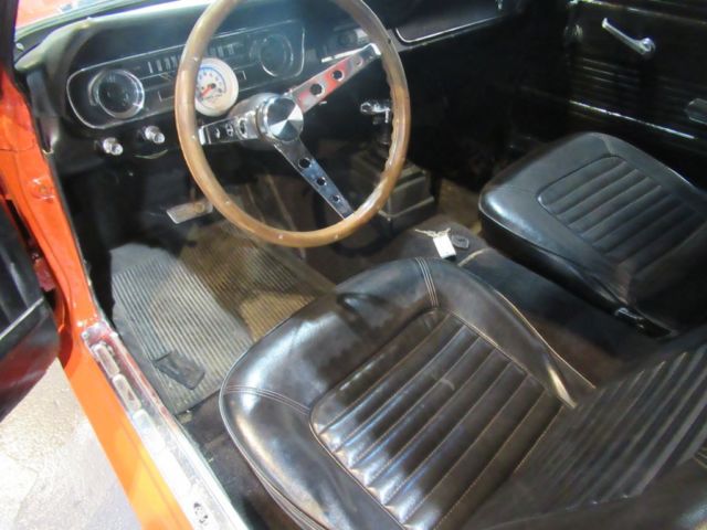 1965 Red Ford Mustang --