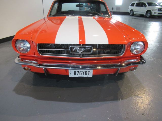 1965 Red Ford Mustang --