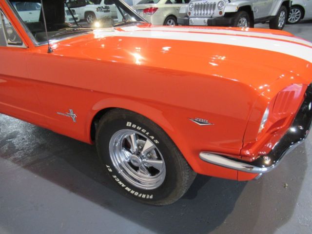 1965 Red Ford Mustang --