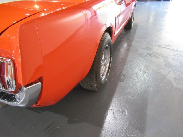 1965 Red Ford Mustang --