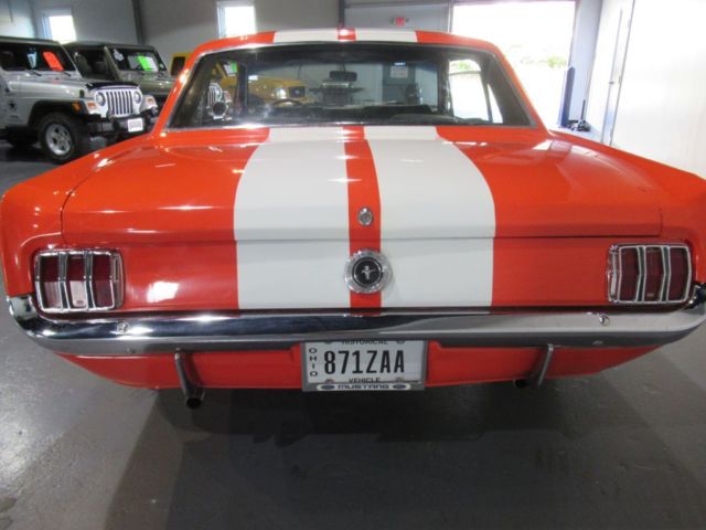 1965 Red Ford Mustang --