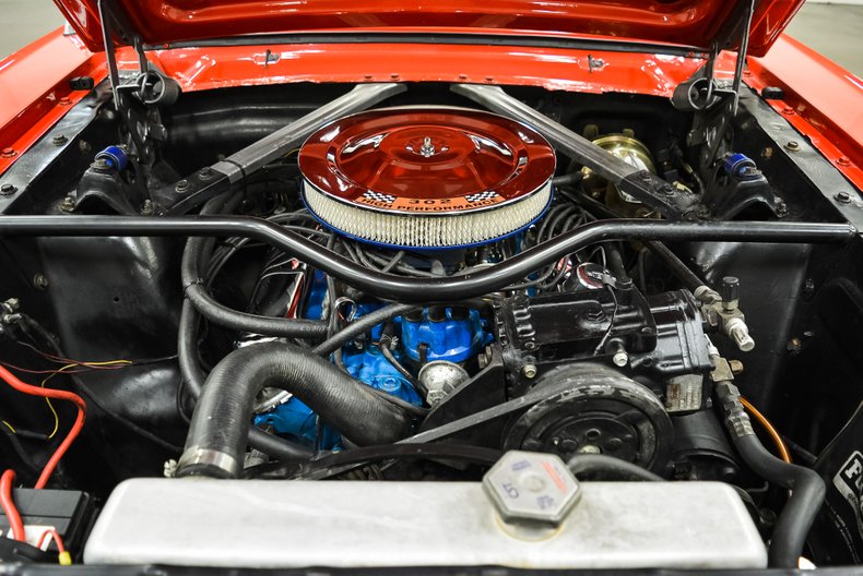 1965 Red Ford Mustang Coupe