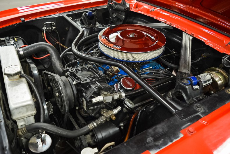 1965 Red Ford Mustang Coupe