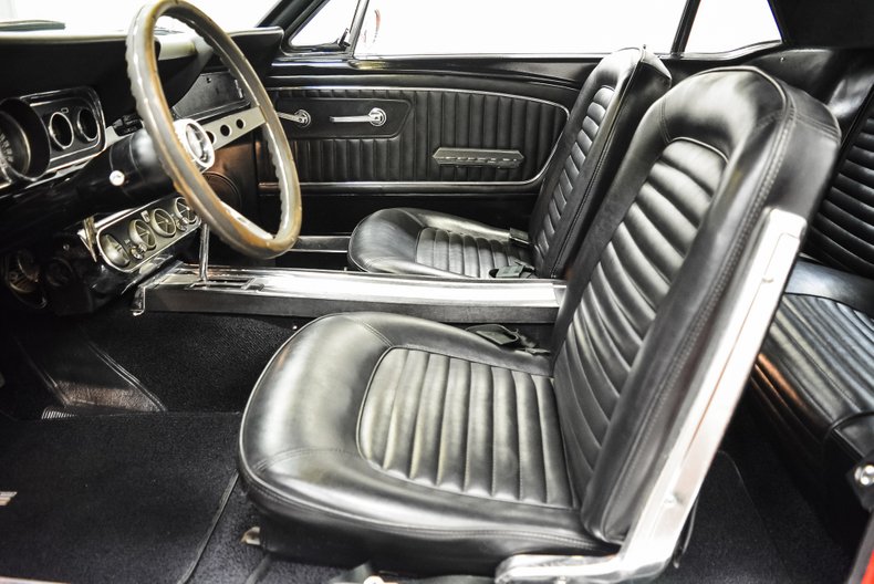 1965 Red Ford Mustang Coupe