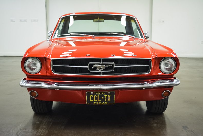 1965 Red Ford Mustang Coupe