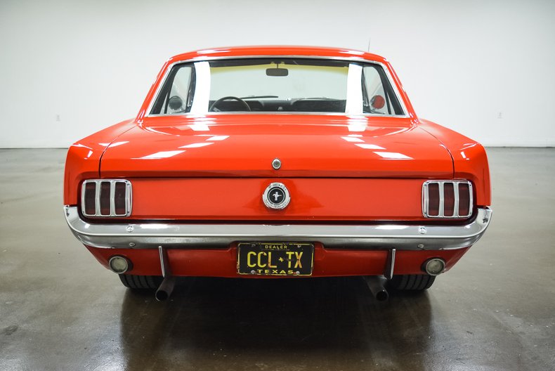 1965 Red Ford Mustang Coupe