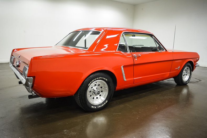 1965 Red Ford Mustang Coupe