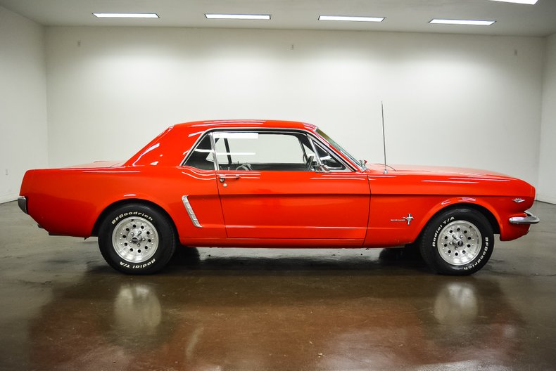 1965 Red Ford Mustang Coupe