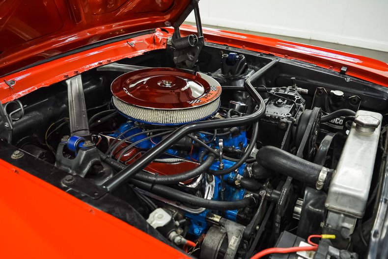 1965 Red Ford Mustang Coupe